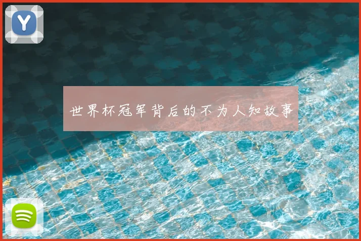 世界杯冠军背后的不为人知故事